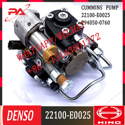 DENSO نوعية جيدة J08E محرك الديزل مضخة حقن الوقود لهينو 294050-0760 22100-E0025