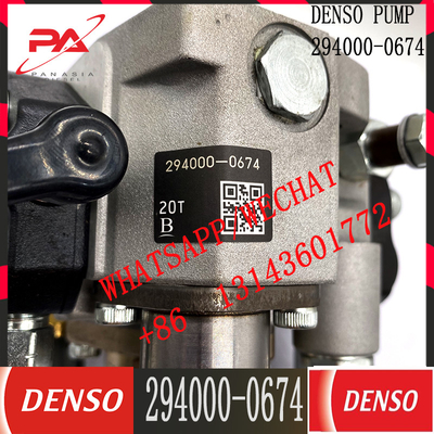 مضخة حقن الوقود HP3 المجددة DENSO 294000-0674 لمحرك الديزل SDEC SC5DK