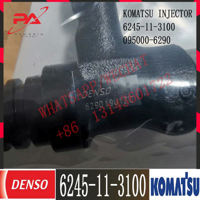 6245-11-3100 محرك الديزل كوماتسو SAA6D170E-5 PC1250-8 حاقن الوقود 6245-11-3100 095000-6290